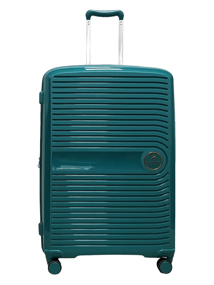 Валіза велика L поліпропілен Airtex 223 78×55×30см 99л Бірюзовий