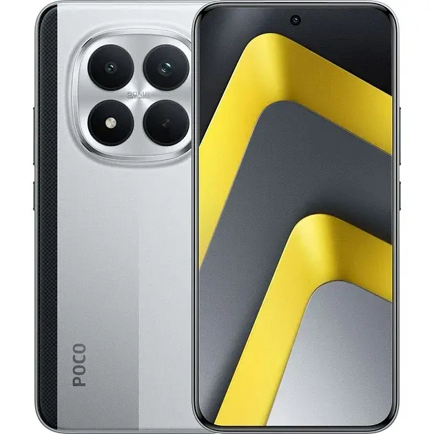 Смартфон POCO M8 5G 8/256GB Серебристый