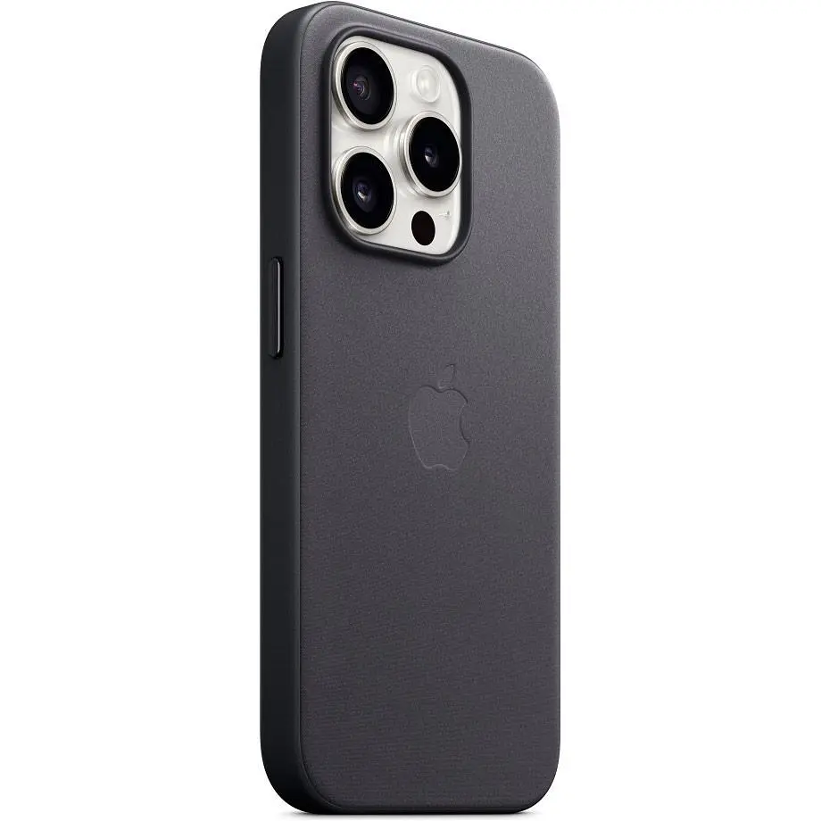 Чохол Apple FineWoven Case with MagSafe для iPhone 15 Pro Black (MT4H3ZM/A) [92955] - фото 2