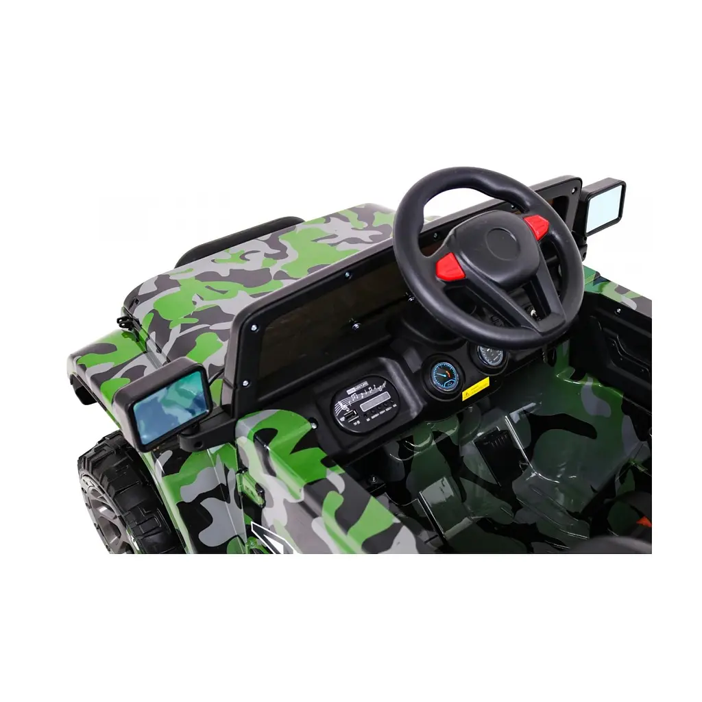 Електромобіль Ramiz Full Time 4WD Audio LED 12 В,чорний (PA.BRD-7588.CZ) - фото 12