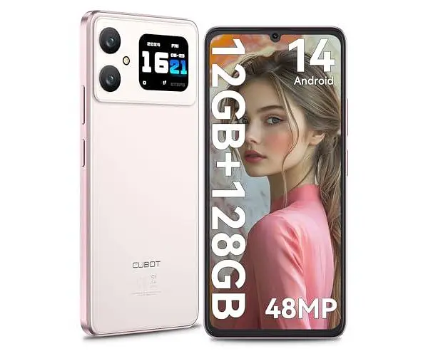 Смартфон Cubot A20 4/128 GB рожевий - фото 3