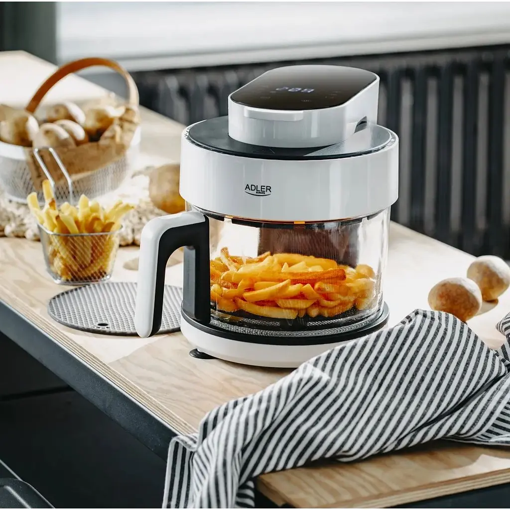 Аерофритюрниця Adler AD 6316 зі скляною чашею 1400 Вт 3 л - фото 7