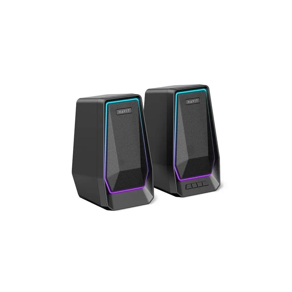 Акустична система Havit SK769BT 10W RGB USB Black (6939119050139) - фото 4