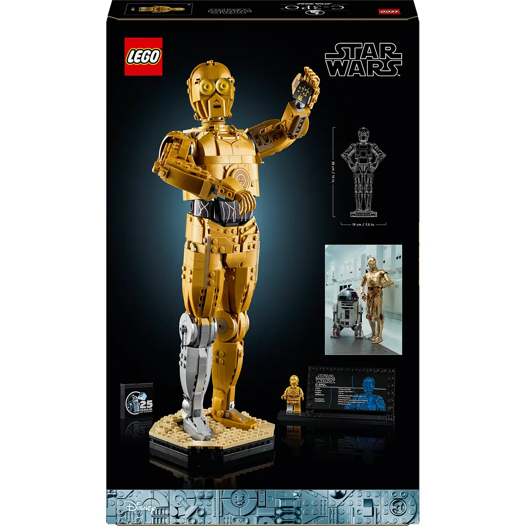 Конструктор LEGO Star Wars C-3PO 1138 деталей (75398) - фото 9