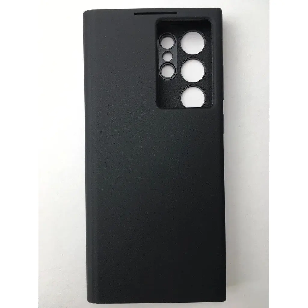 Оригинальный чехол-книжка Samsung для Galaxy S22 Ultra S-View Clear View Cover Smart Black (EF-ZS908CBEGRU) - фото 9
