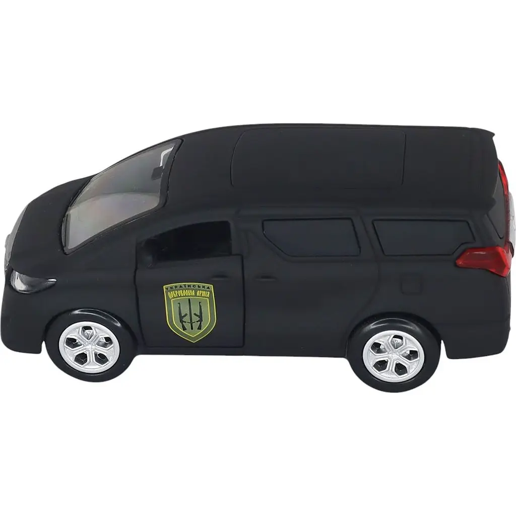 Автомодель TechnoDrive Шевроны Героев Toyota Alphard УДА (KM6011UD) - фото 5