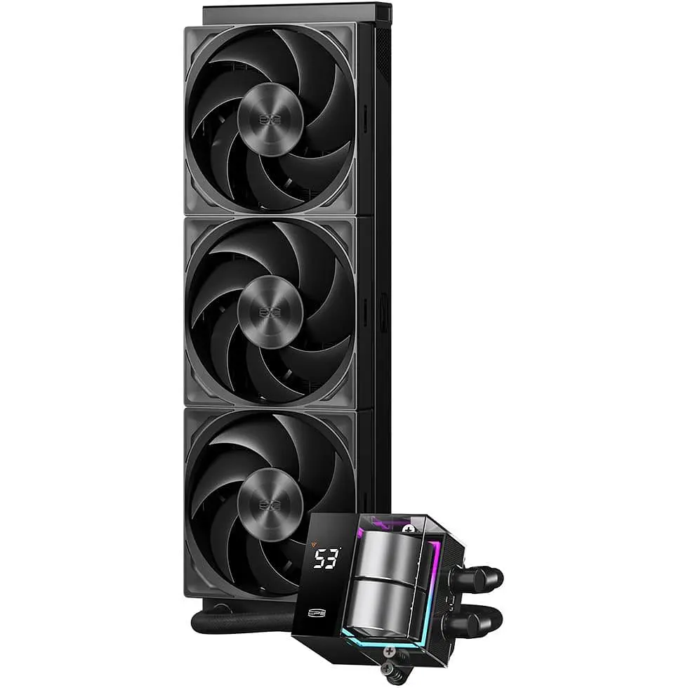 СВО PcCooler PсCOOLER DS360 PRO Digital Black (D7-S360WBKN-GL) - фото 2