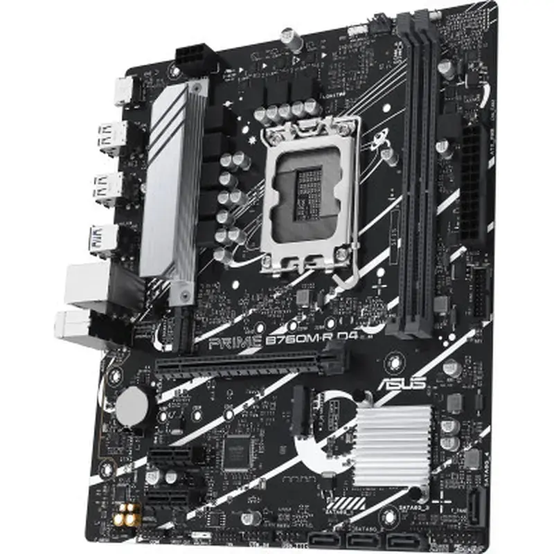 Материнська плата ASUS PRIME B760M-R D4 - фото 4