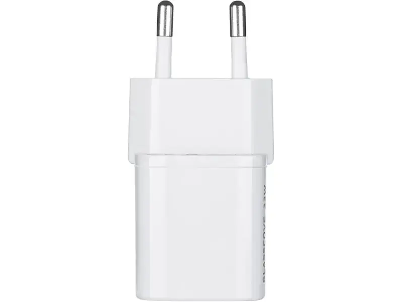 Мережевий зарядний пристрій Glasscove TC-099BPQ33 Type-C 33 W 3 A White - фото 3