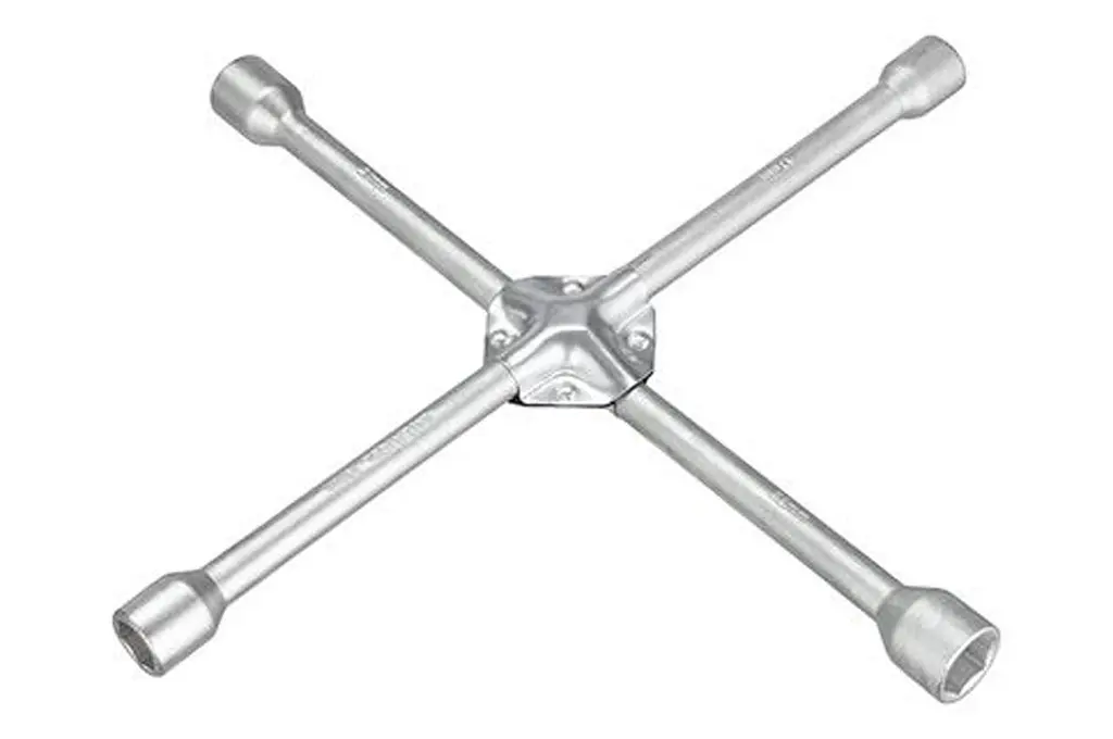 Ключ баллонный крестообразный Intertool HT-1597 17 x 19 x 21 x 22мм - фото 2