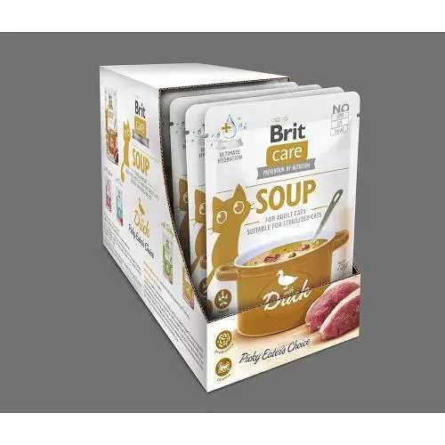 Корм вологий Brit Care Soup with Duck з качкою 75 г - фото 8