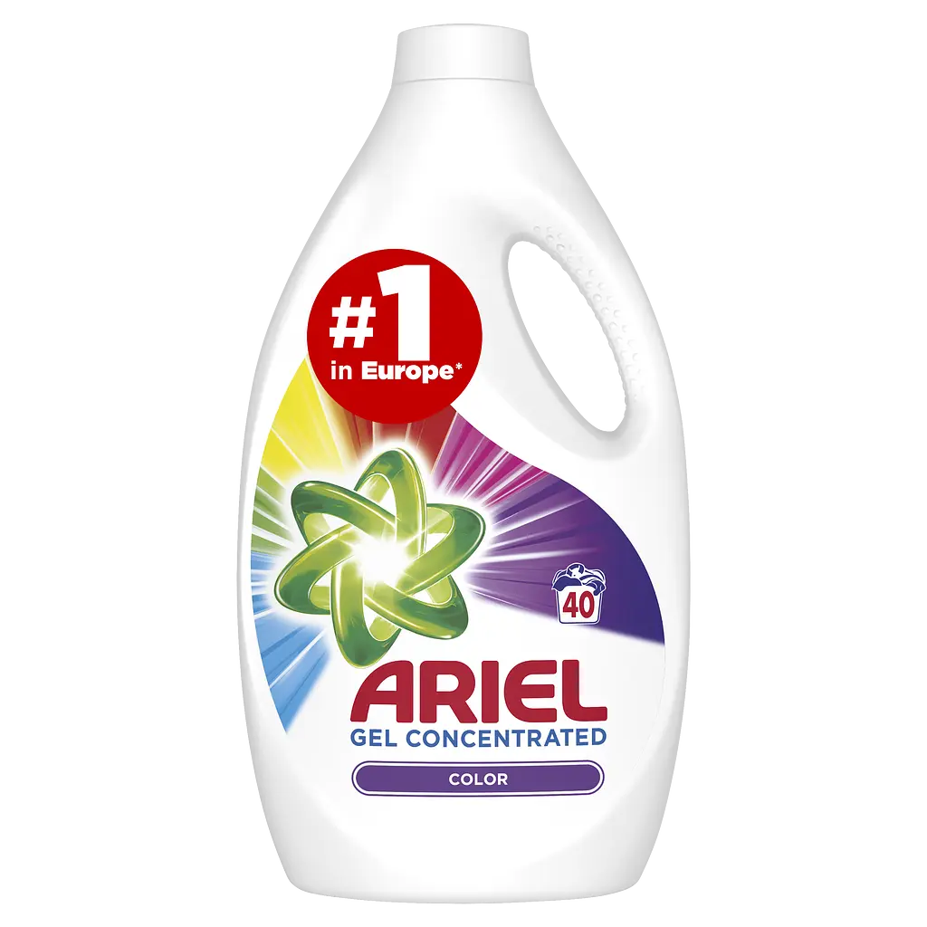Гель для прання Ariel (Аріель) Color 2, для білих і кольорових тканин, 2,2 л - фото 2