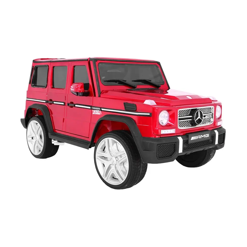Электромобиль Ramiz Mercedes AMG G65 лакированный 12 В на пульте управления, Red (PA.G65.EXL.CR) - фото 15