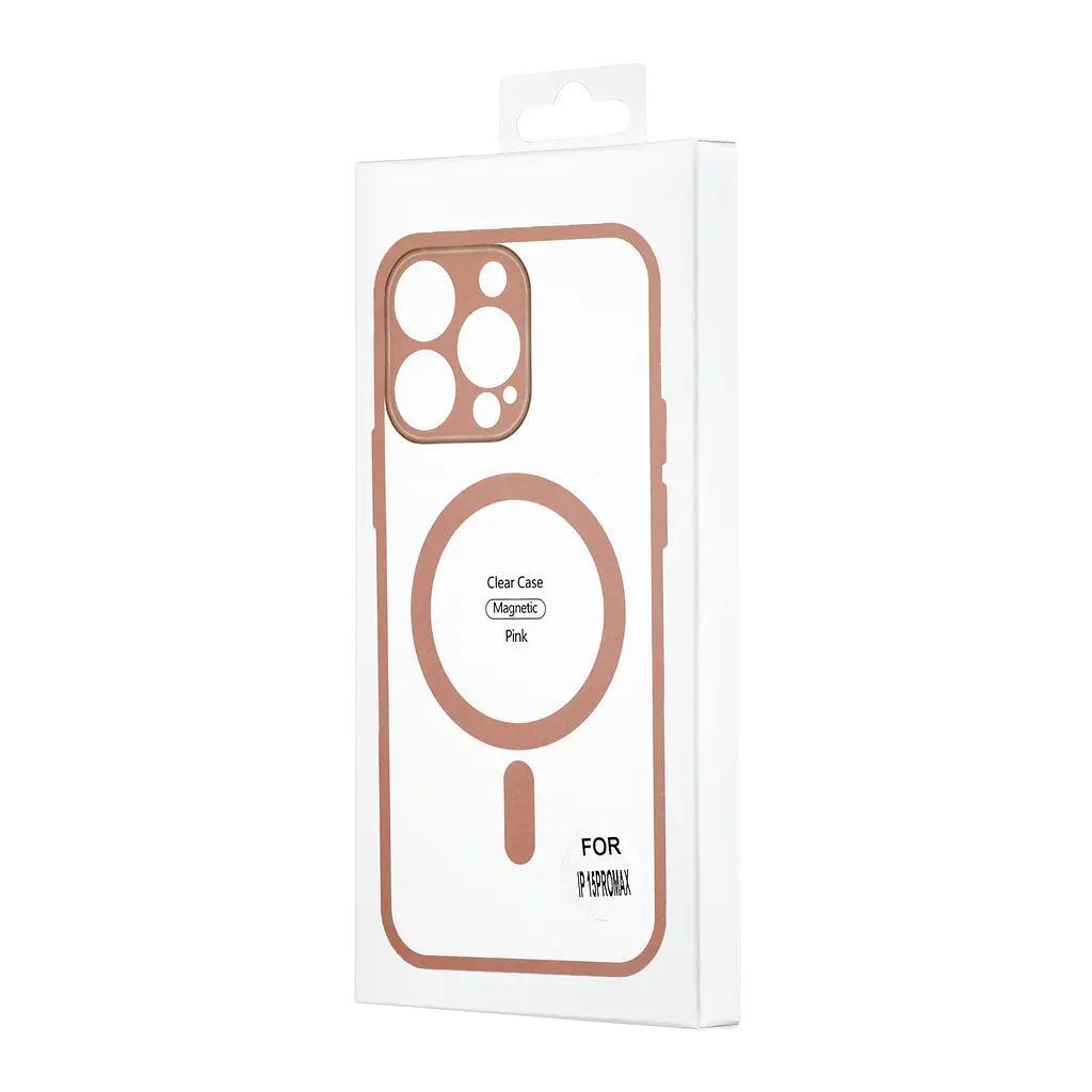 Чохол Color Edge with MagSafe (Protected Camera) iPhone 15 Pro Max Pink - фото 2