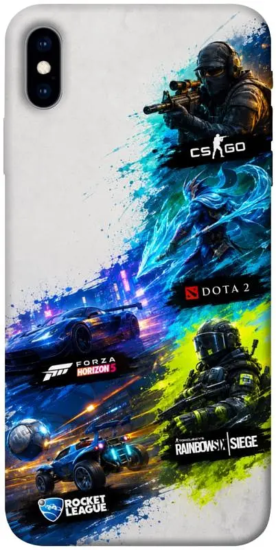 TPU чохол Demsky Full Throttle для Apple iPhone X (5.8")