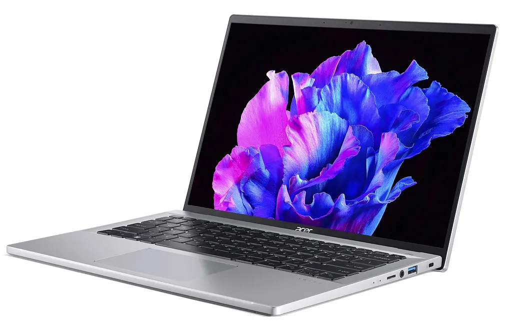 Ноутбук Acer Swift Go 14' SFG14-71 14' 2.8K OLED, Intel i7-13700H, 16GB, F1TB, UMA, Win11, серебристый (NX.KF1EU.002) - фото 3