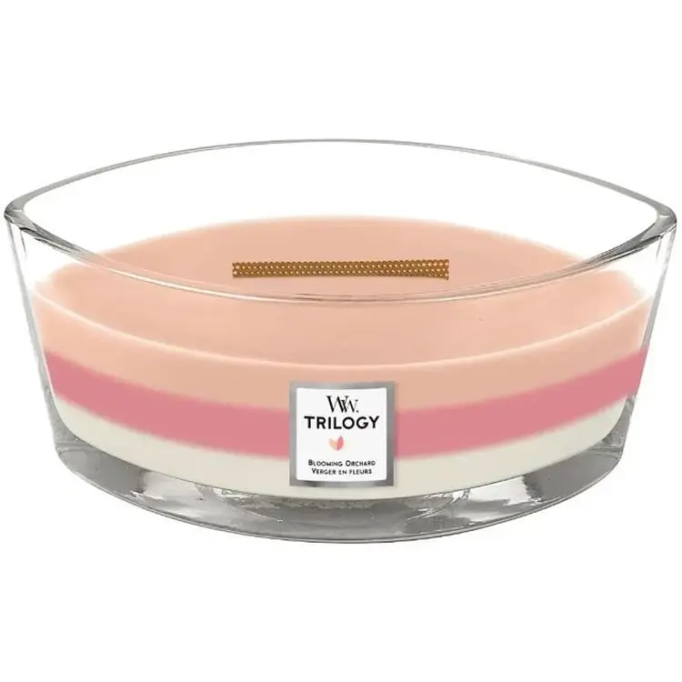 Свічка Woodwick Ellipse Trilogy Blooming Orchard Квітучий фруктовий сад 453 г (1728615E) - фото 2