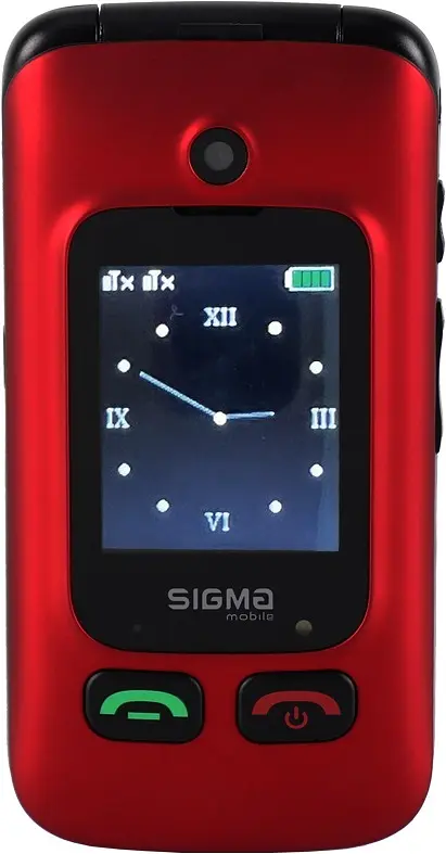 Мобільний телефон Sigma mobile Comfort 50 Shell Duo Type-C black red UA - фото 5
