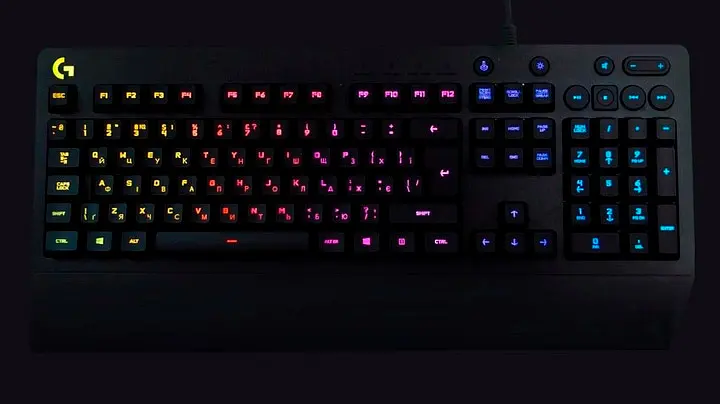 Клавіатура Logitech G213 Prodigy RGB Gaming Keyboard (920-010740) UKR [67590] - фото 5