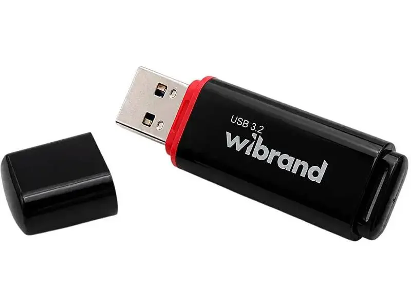 Флешка Wibrand 64 GB Scarab Black (WI3.2/SC64P11B) - фото 2