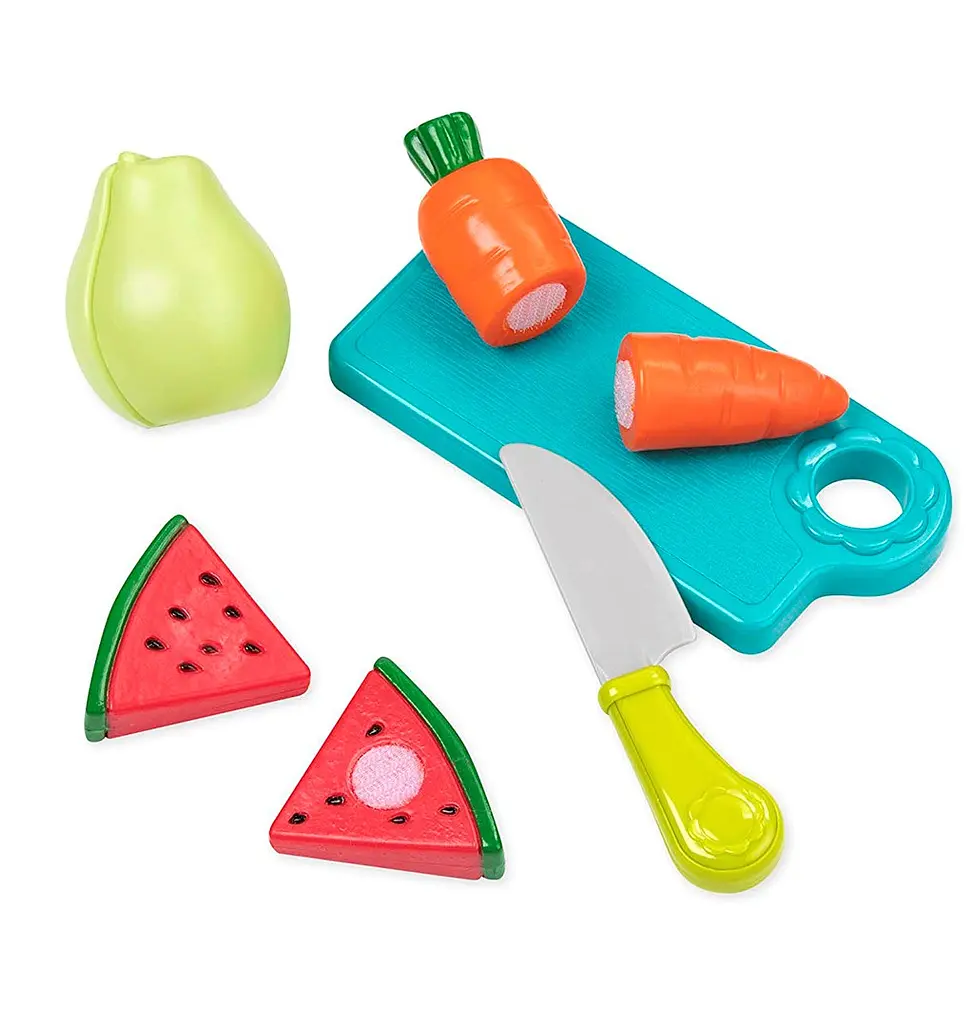 Игровой набор Battat Овощи-фрукты, на липучках, 37 шт. (BT2534Z) - фото 3