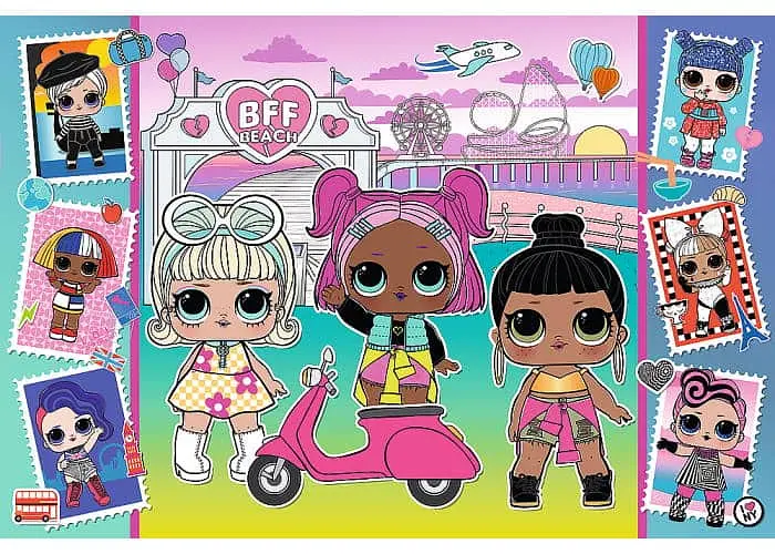 Пазл Trefl Картинки ляльок L.O.L. Сюрприз! 100 ел. (16443) - фото 3