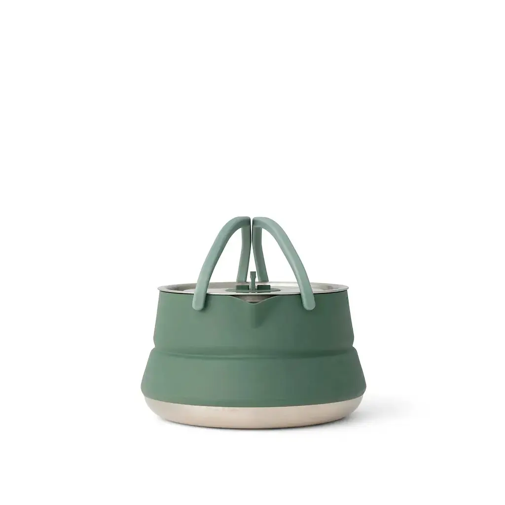 Чайник Sea To Summit Detour Stainless Steel Collapsible Kettle w/Sack 1.6 L Laurel Wreath Green (1033-STS ACK026011-392002) - фото 4