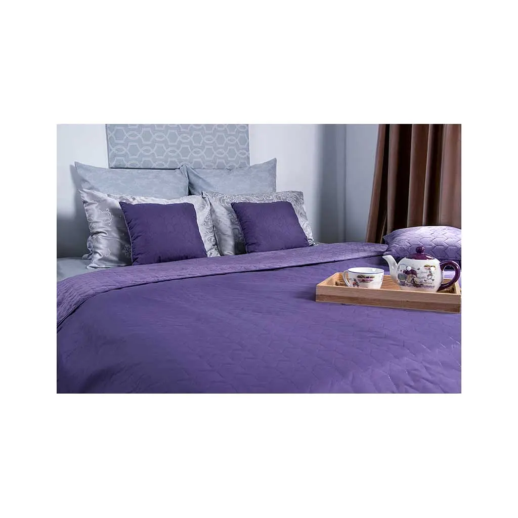 Покривало Руно двостороннє VeLour Фіолетове 180 х 220 см (340.55_Violet) - фото 8