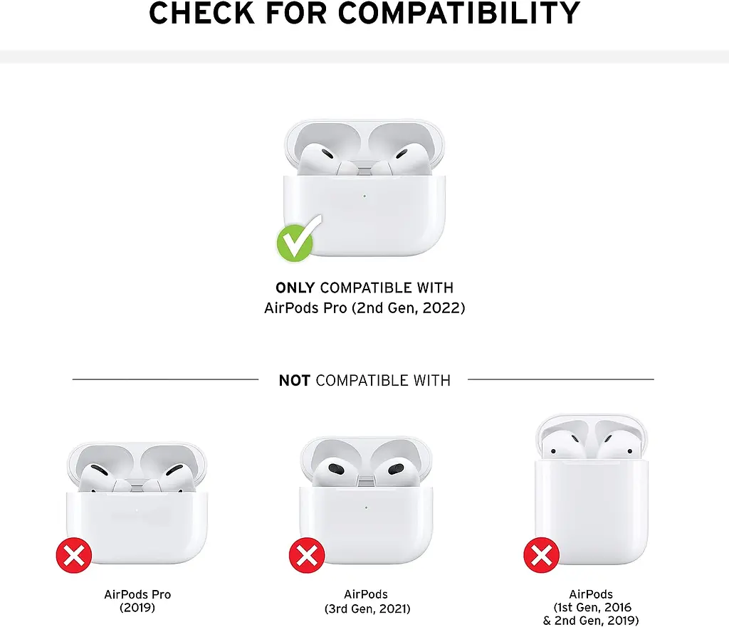 Чехол UAG для AirPods Pro (Gen 2, 2022), Civilian, Olive Drab teh0019365 - фото 3