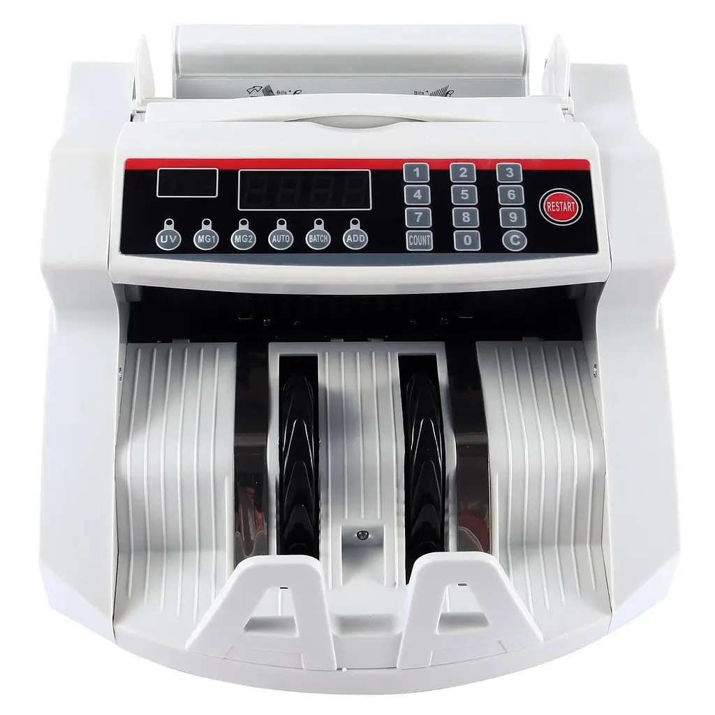 Лічильник банкнот Bill Counter RIAS 2108 з детектором UV White (np2_6608) - фото 4