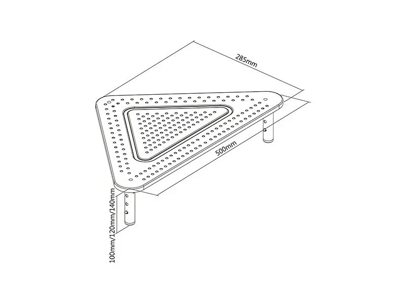 Підставка для монітора Gembird MS-TABLE-02 - фото 3