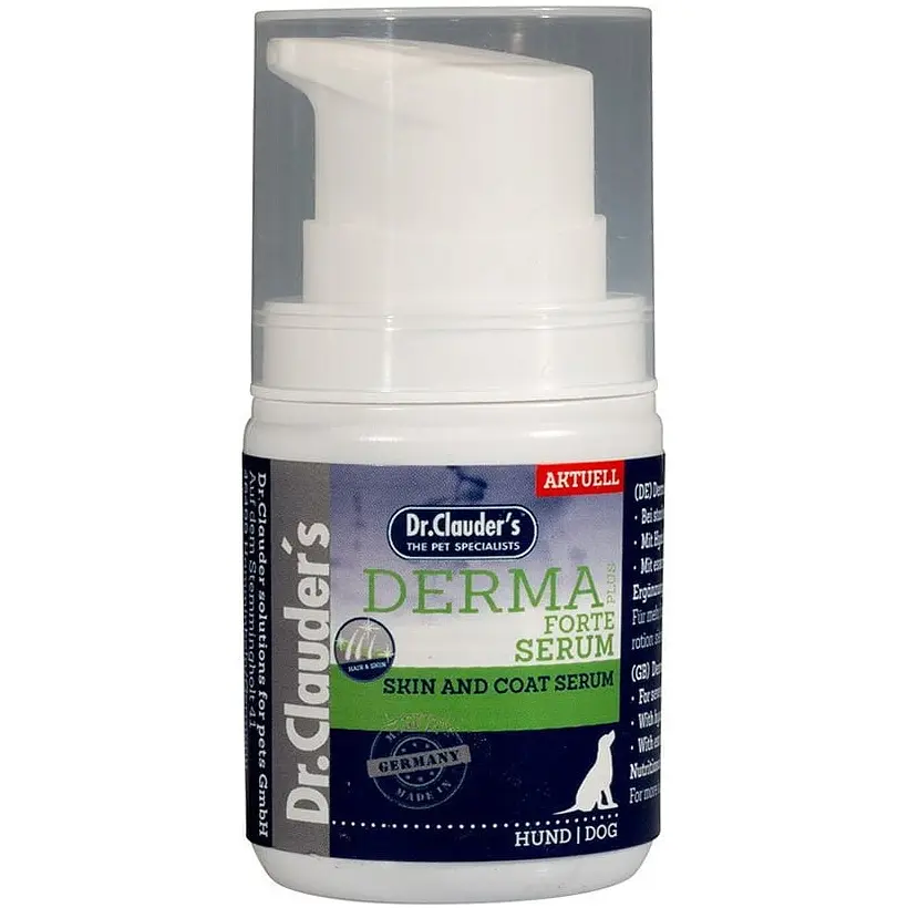 Cироп для шкіри і шерсті собак Dr.Clauder's Hair & Skin Derma Plus Forte при алергіях 50 мл