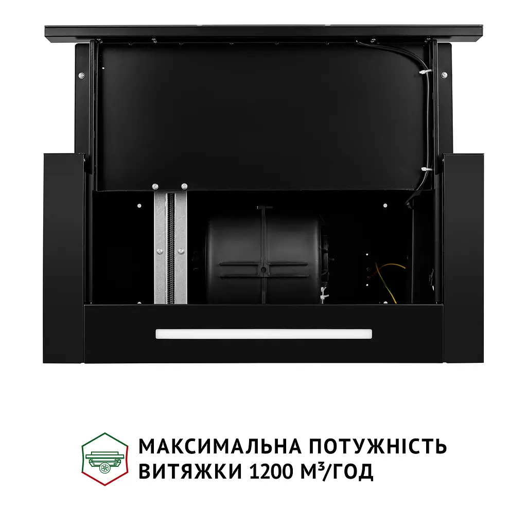 Витяжка телескопічна PERFELLI ISEO 6PWB NERO - фото 11