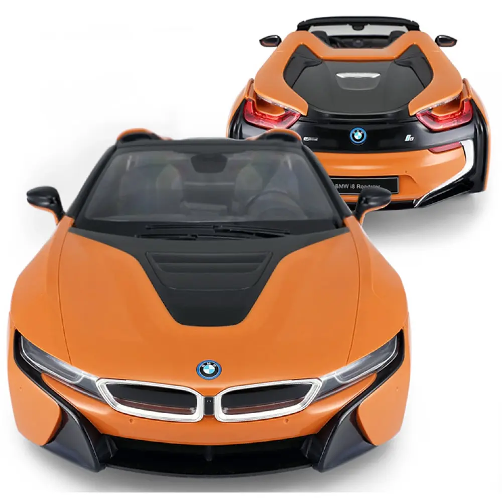 Машинка Rastar BMW i8 Roadster (95560) на радіокеруванні. 1:12. Помаранчевий - фото 6