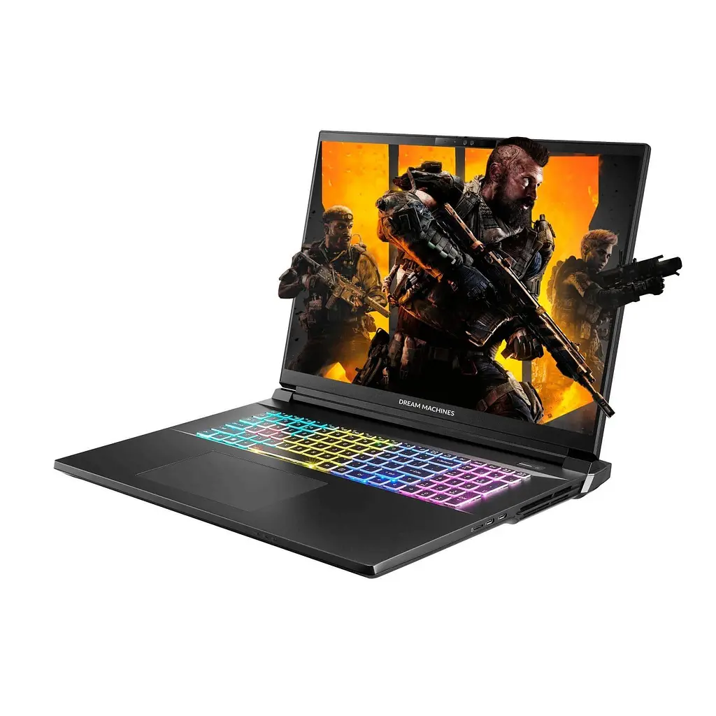 Ноутбук Dream Machines 18 RX5090-18 UHD+/Intel U9-275HX/32GB/1TB/RTX 5090 24GB/DOS/Black (RX5090-18UA28) - фото 2