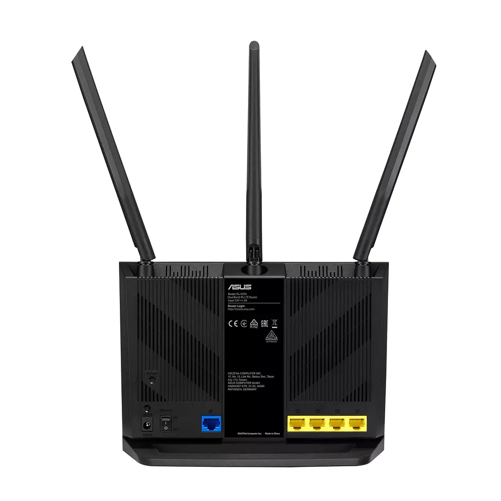 Маршрутизатор 4G-AX56 AX1800, 4G/LTE, 4xGE LAN, 1xGE WAN Asus teh0017327 - фото 6