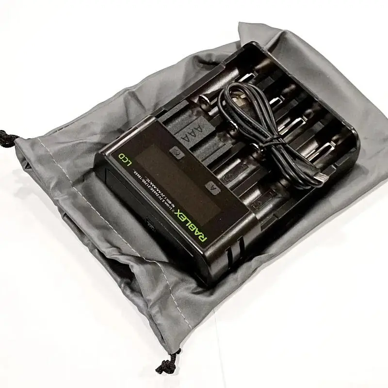 Зарядний пристрій для акумуляторів Rablex RB-405 з LCD дисплеєм А/АА/ААА/АААА/С/SC/F6 Hi-Cd Ni-MH - фото 4