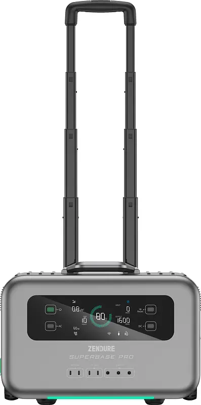 Зарядная станция Zendure SuperBase Pro1500 Black (1440 Вт/ч) 2000Вт UPS LiFePo4 WIFI/BT - фото 8