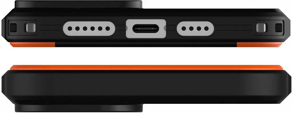Оригінальний протиударний чохол для Iphone 14 Plus/15 Plus UAG Civilian Magsafe Black 114037114040 - фото 5
