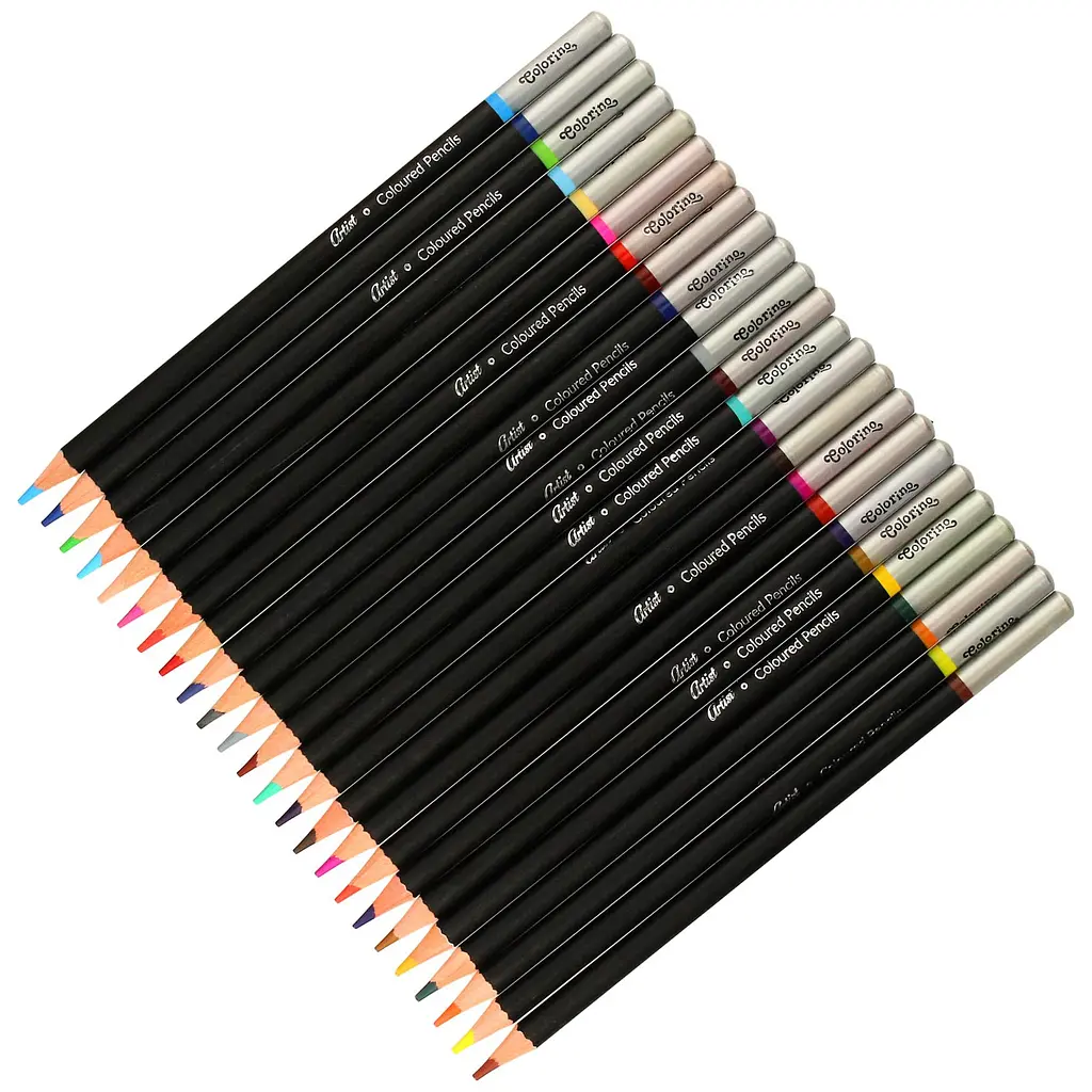 Олівці кольорові Colorino Рremium Artist 24 кольори 24 шт. (65221PTR) - фото 2