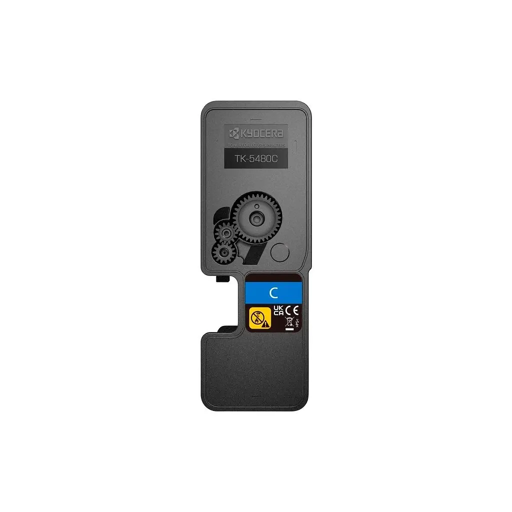 Тонер-картридж Kyocera TK-5480C, 1,25K (1T0C22CNL0) - фото 2