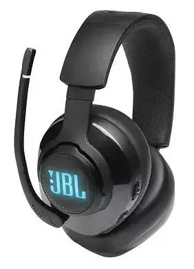 Навушники JBL Quantum 400, Black, Mini jack, USB, мікрофон, динаміки 50 мм, технологія "QuantumSOUND Signature" і "QuantumSURROUND", амбушури з ефектом пам'яті, 1.2 м (JBLQUANTUM400BLK) - фото 2