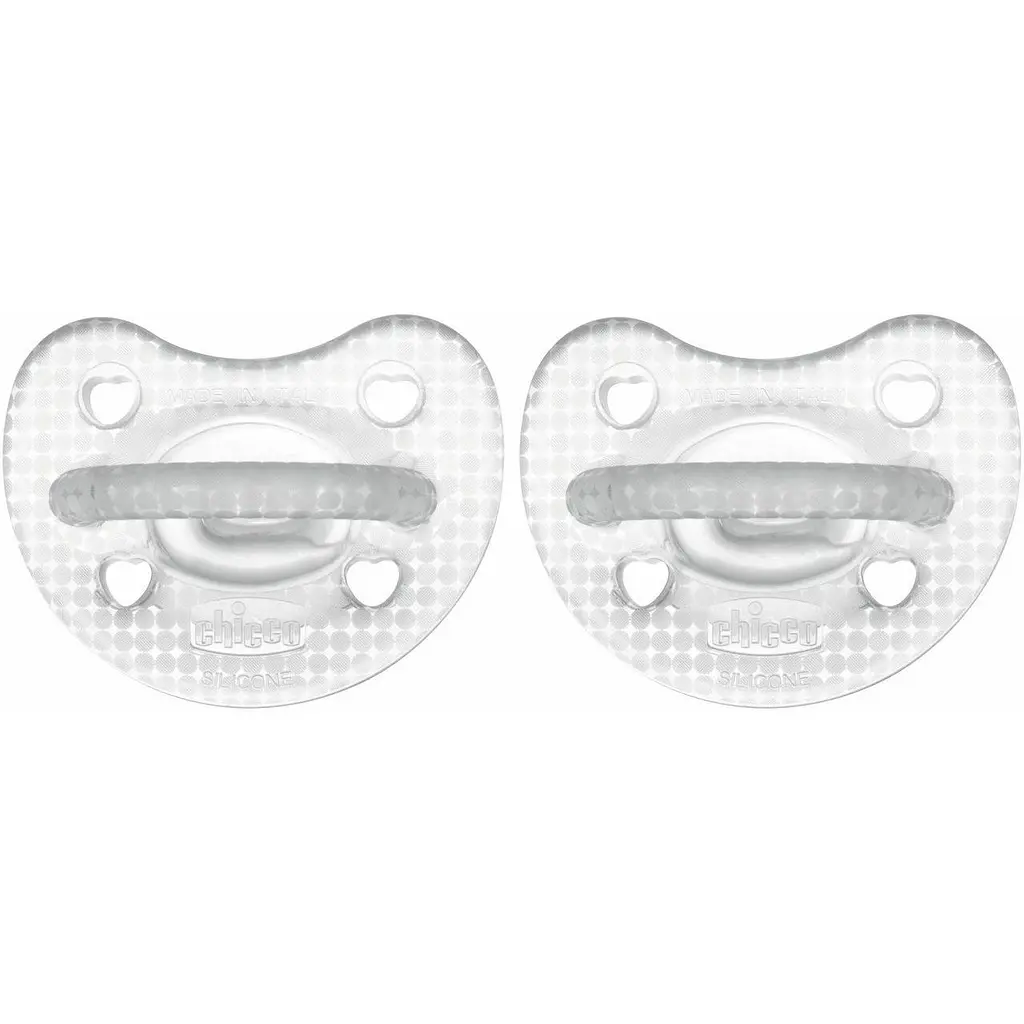 Пустушка Chicco PhysioForma Crystal силікон 6-16 місяців 2 шт. (73087.31) - фото 5