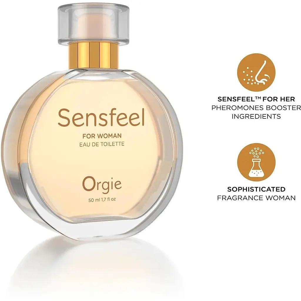 Женские духи с феромонами Orgie - Sensfeel for woman (50 мл) - фото 2