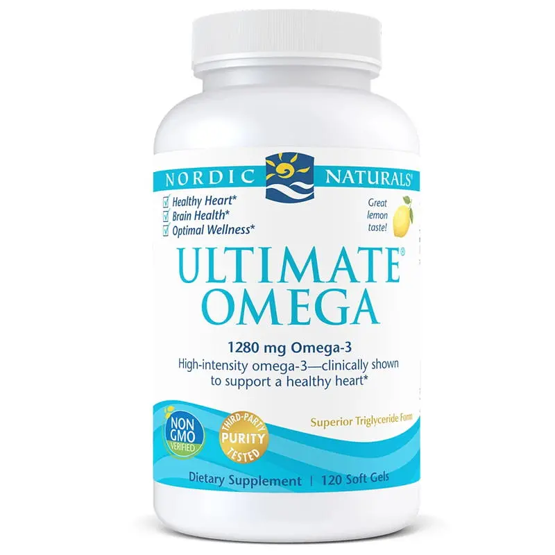 Жирні кислоти Nordic Naturals Ultimate Omega, 120 капсул - фото 2