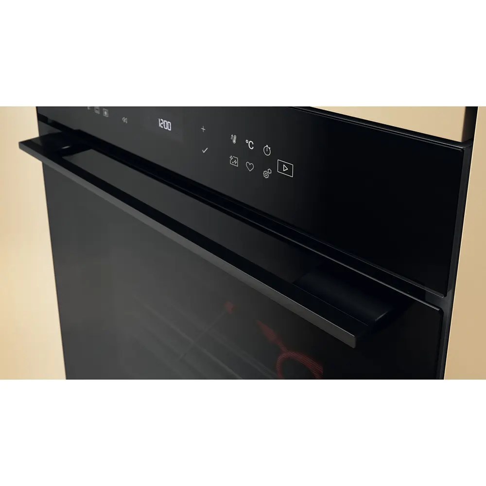 Whirlpool Духовий шафа Whirlpool електричний, 73л, A+, дисплей, конвекція, піроліз, телескопічні напрямні, чорний - фото 6