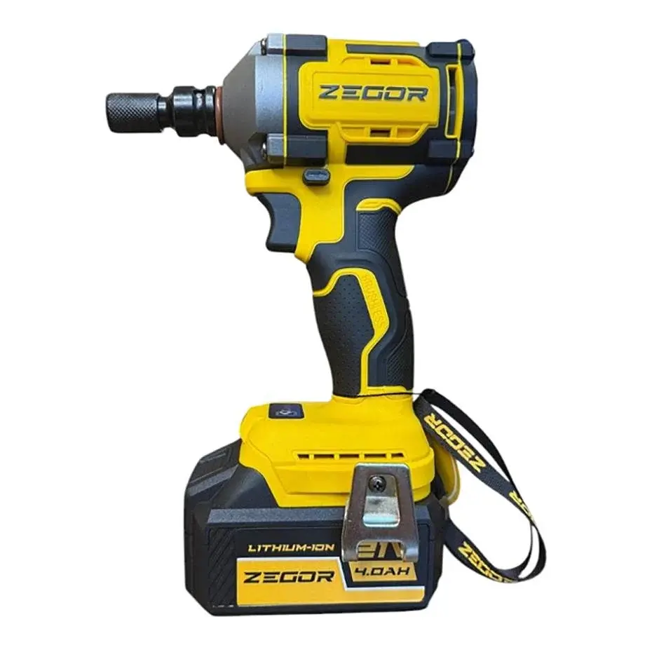 Гайковерт ударний акумуляторний Zegor SDP-21BL 21V Profesional/безщітковий двигун/реверс/з підсвічуванням - фото 2