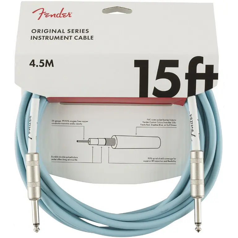 Кабель інструментальний Fender Original Series Instrument Cable 4.5m (15ft) 0990515003 - фото 2