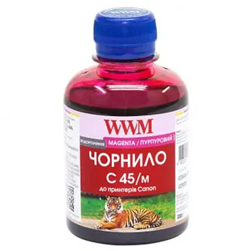 Чорнило WWM Canon CL441/446/CLI-451C Magenta (C45/M) 200ml - фото 2