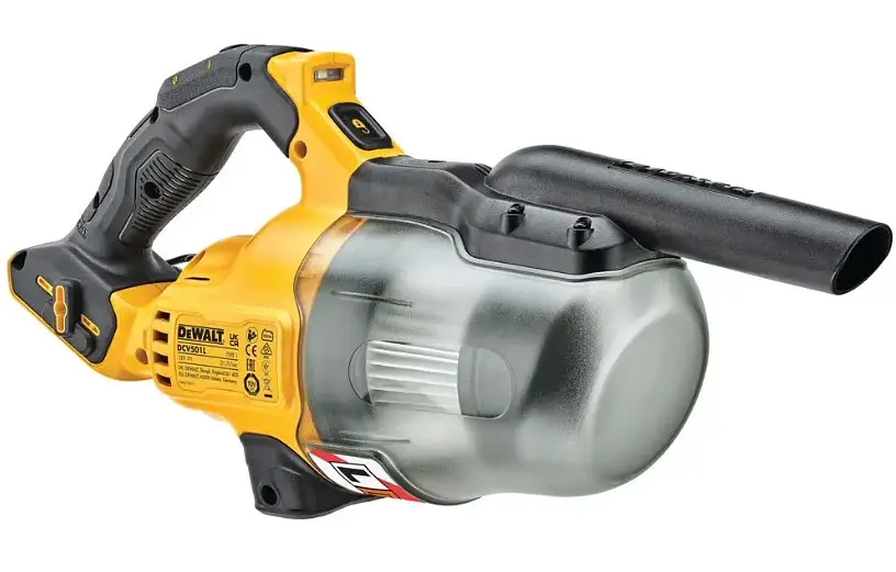 Пилосос мережевий DeWALT без АКБ та ЗП (DCV501LN) - фото 3